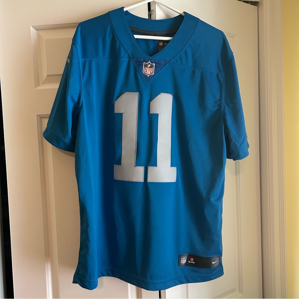 Nike Detroit Lions Jersey, Adult Large, #11 Marvin Jones Jr.